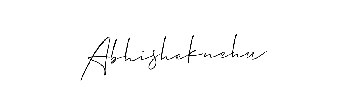 How to Draw Abhisheknehu signature style? Allison_Script is a latest design signature styles for name Abhisheknehu. Abhisheknehu signature style 2 images and pictures png