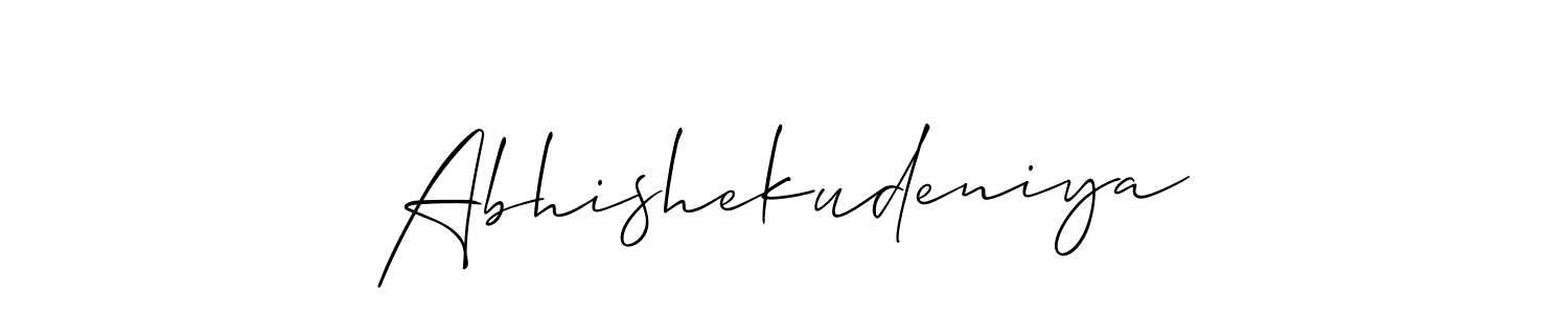 See photos of Abhishekudeniya official signature by Spectra . Check more albums & portfolios. Read reviews & check more about Allison_Script font. Abhishekudeniya signature style 2 images and pictures png