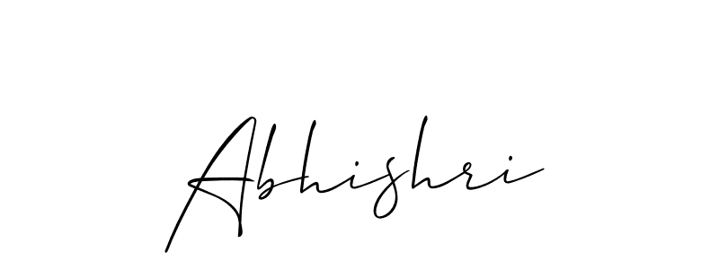 Make a short Abhishri signature style. Manage your documents anywhere anytime using Allison_Script. Create and add eSignatures, submit forms, share and send files easily. Abhishri signature style 2 images and pictures png