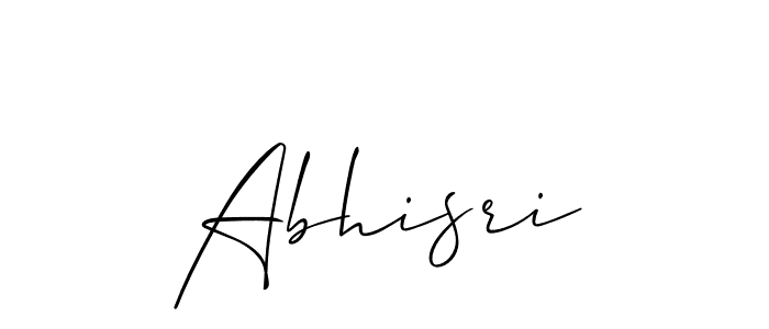 Make a beautiful signature design for name Abhisri. Use this online signature maker to create a handwritten signature for free. Abhisri signature style 2 images and pictures png