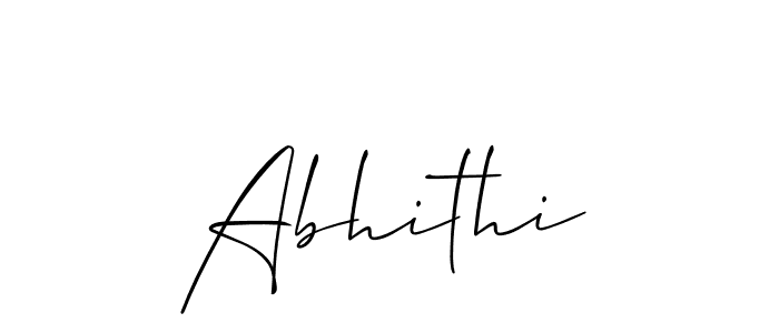 Make a beautiful signature design for name Abhithi. With this signature (Allison_Script) style, you can create a handwritten signature for free. Abhithi signature style 2 images and pictures png