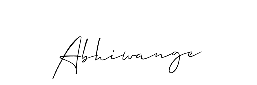 Once you've used our free online signature maker to create your best signature Allison_Script style, it's time to enjoy all of the benefits that Abhiwange name signing documents. Abhiwange signature style 2 images and pictures png