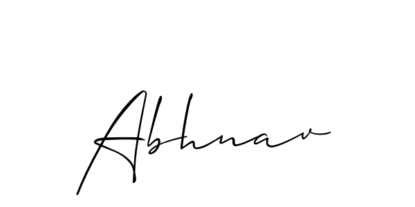 It looks lik you need a new signature style for name Abhnav. Design unique handwritten (Allison_Script) signature with our free signature maker in just a few clicks. Abhnav signature style 2 images and pictures png