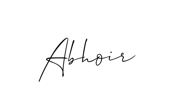 Here are the top 10 professional signature styles for the name Abhoir. These are the best autograph styles you can use for your name. Abhoir signature style 2 images and pictures png