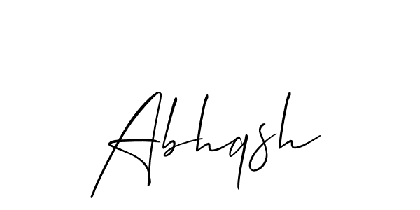 if you are searching for the best signature style for your name Abhqsh. so please give up your signature search. here we have designed multiple signature styles  using Allison_Script. Abhqsh signature style 2 images and pictures png