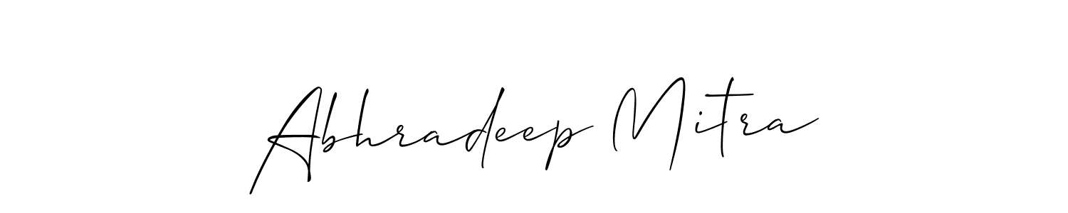 You can use this online signature creator to create a handwritten signature for the name Abhradeep Mitra. This is the best online autograph maker. Abhradeep Mitra signature style 2 images and pictures png
