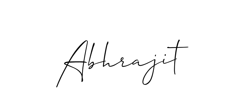 Abhrajit stylish signature style. Best Handwritten Sign (Allison_Script) for my name. Handwritten Signature Collection Ideas for my name Abhrajit. Abhrajit signature style 2 images and pictures png