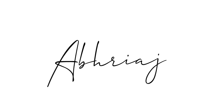 You can use this online signature creator to create a handwritten signature for the name Abhriaj. This is the best online autograph maker. Abhriaj signature style 2 images and pictures png