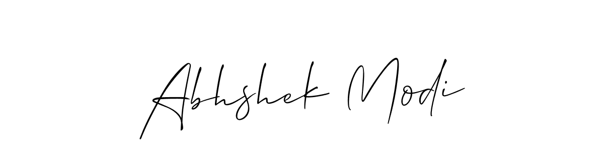 Make a beautiful signature design for name Abhshek Modi. Use this online signature maker to create a handwritten signature for free. Abhshek Modi signature style 2 images and pictures png