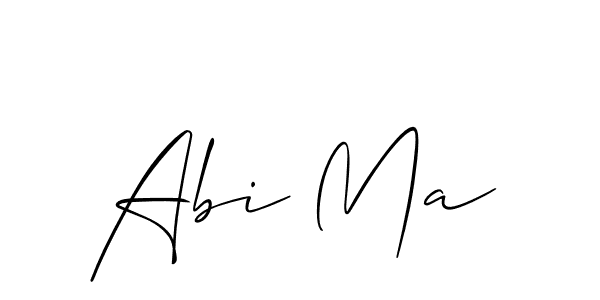 How to Draw Abi Ma signature style? Allison_Script is a latest design signature styles for name Abi Ma. Abi Ma signature style 2 images and pictures png