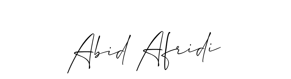 You should practise on your own different ways (Allison_Script) to write your name (Abid Afridi) in signature. don't let someone else do it for you. Abid Afridi signature style 2 images and pictures png