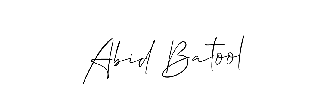 if you are searching for the best signature style for your name Abid Batool. so please give up your signature search. here we have designed multiple signature styles  using Allison_Script. Abid Batool signature style 2 images and pictures png