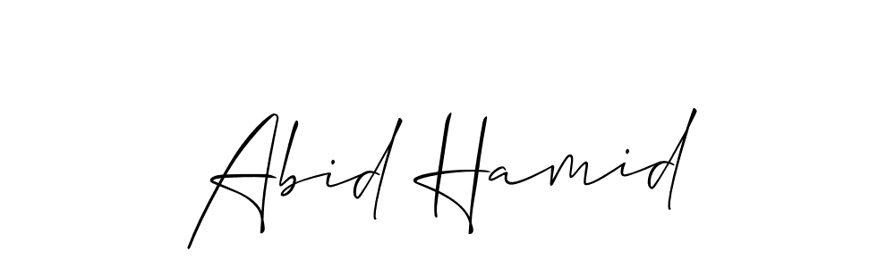 You can use this online signature creator to create a handwritten signature for the name Abid Hamid. This is the best online autograph maker. Abid Hamid signature style 2 images and pictures png