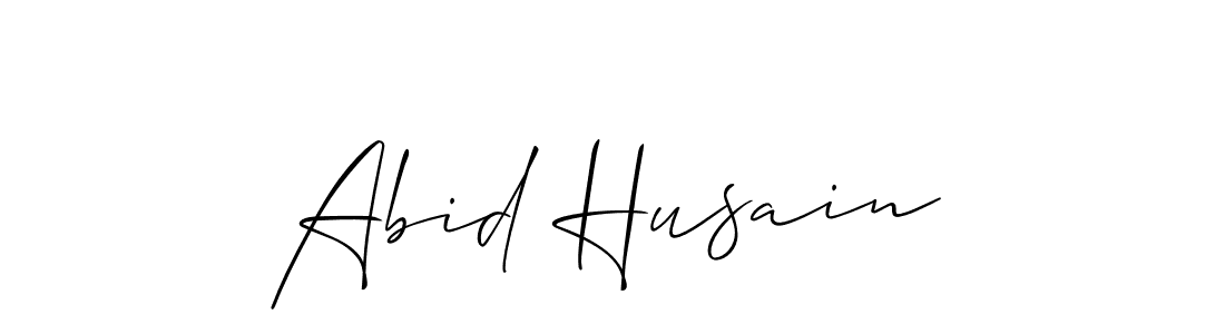 Also You can easily find your signature by using the search form. We will create Abid Husain name handwritten signature images for you free of cost using Allison_Script sign style. Abid Husain signature style 2 images and pictures png