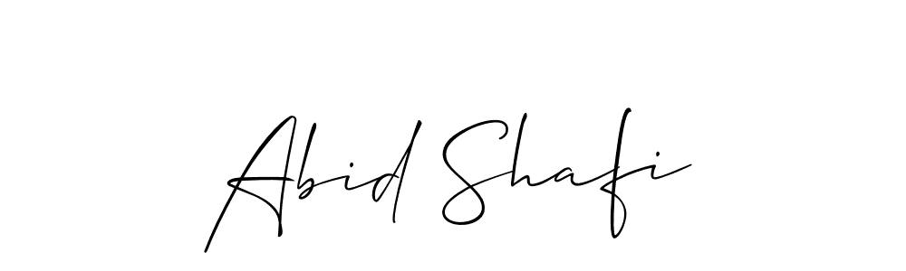 You should practise on your own different ways (Allison_Script) to write your name (Abid Shafi) in signature. don't let someone else do it for you. Abid Shafi signature style 2 images and pictures png