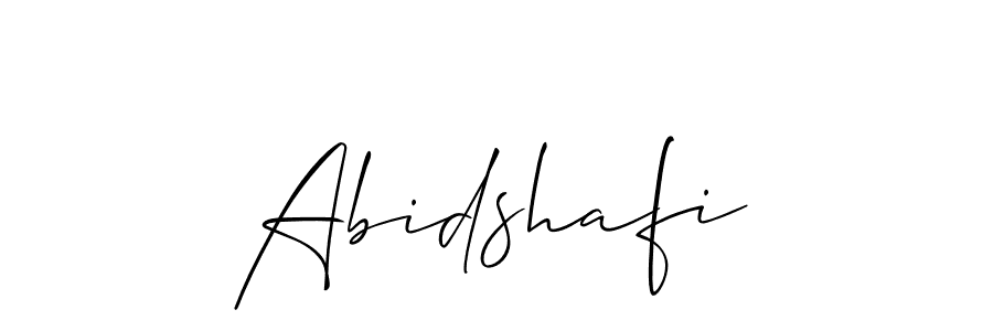 You should practise on your own different ways (Allison_Script) to write your name (Abidshafi) in signature. don't let someone else do it for you. Abidshafi signature style 2 images and pictures png