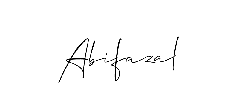 Also we have Abifazal name is the best signature style. Create professional handwritten signature collection using Allison_Script autograph style. Abifazal signature style 2 images and pictures png