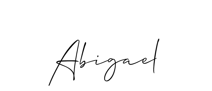 Similarly Allison_Script is the best handwritten signature design. Signature creator online .You can use it as an online autograph creator for name Abigael. Abigael signature style 2 images and pictures png