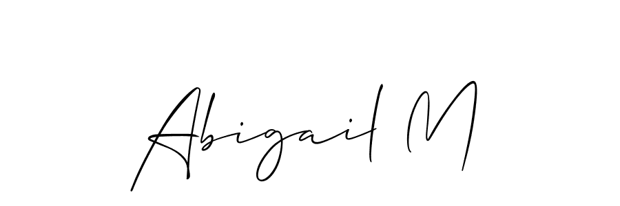 Make a short Abigail M signature style. Manage your documents anywhere anytime using Allison_Script. Create and add eSignatures, submit forms, share and send files easily. Abigail M signature style 2 images and pictures png