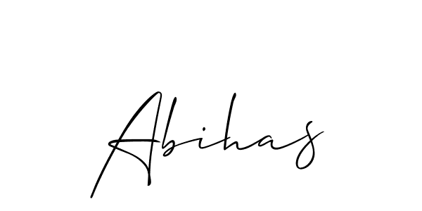 You should practise on your own different ways (Allison_Script) to write your name (Abihas) in signature. don't let someone else do it for you. Abihas signature style 2 images and pictures png