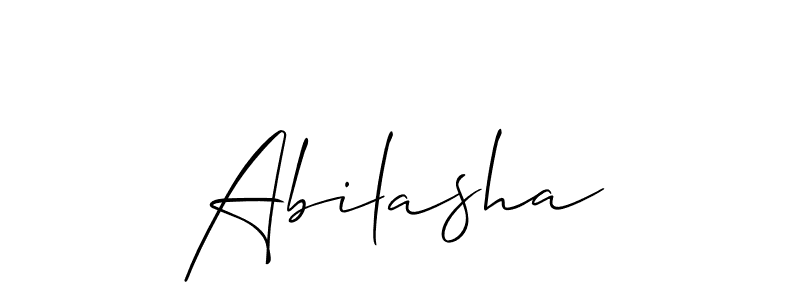 Make a beautiful signature design for name Abilasha. Use this online signature maker to create a handwritten signature for free. Abilasha signature style 2 images and pictures png