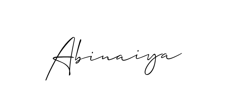 You can use this online signature creator to create a handwritten signature for the name Abinaiya. This is the best online autograph maker. Abinaiya signature style 2 images and pictures png