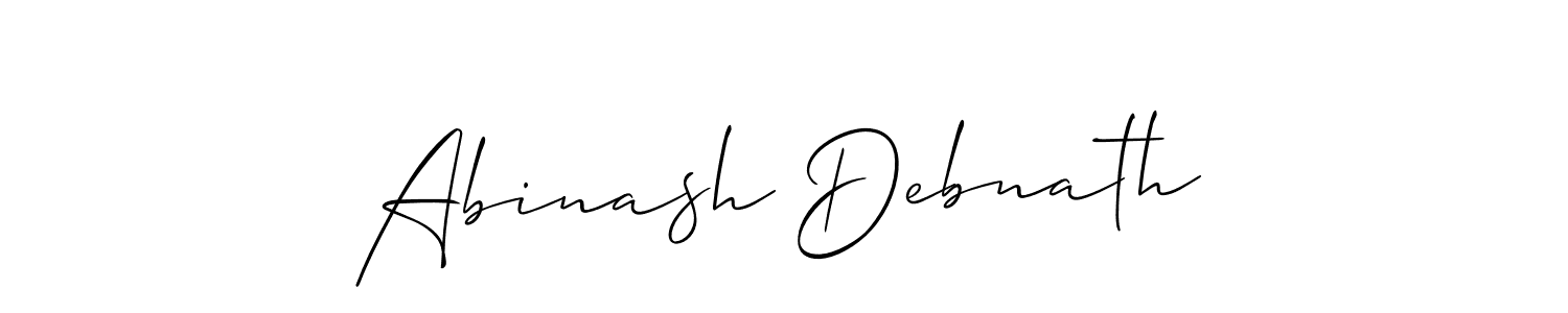 How to Draw Abinash Debnath signature style? Allison_Script is a latest design signature styles for name Abinash Debnath. Abinash Debnath signature style 2 images and pictures png