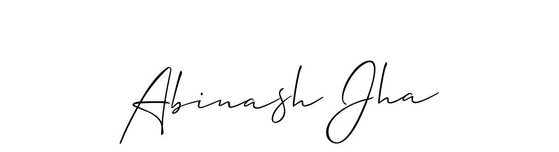 The best way (Allison_Script) to make a short signature is to pick only two or three words in your name. The name Abinash Jha include a total of six letters. For converting this name. Abinash Jha signature style 2 images and pictures png