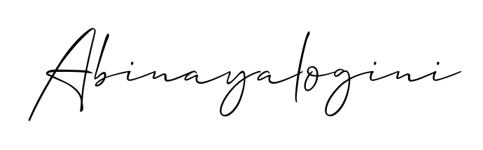 Achieve flawless digital penmanship with Abinayalogini name in Allison_Script font. The perfect tool for creating online signatures. Abinayalogini signature style 2 images and pictures png