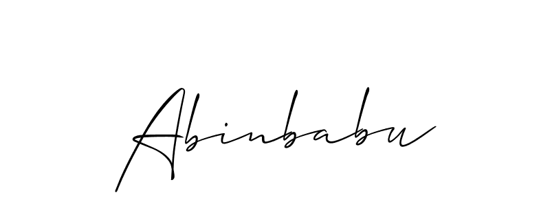 Make a beautiful signature design for name Abinbabu. Use this online signature maker to create a handwritten signature for free. Abinbabu signature style 2 images and pictures png