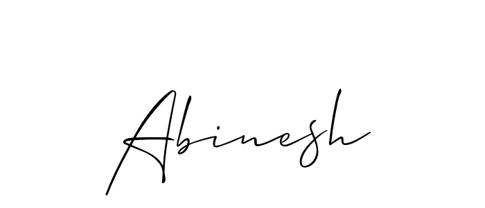 The best way (Allison_Script) to make a short signature is to pick only two or three words in your name. The name Abinesh include a total of six letters. For converting this name. Abinesh signature style 2 images and pictures png