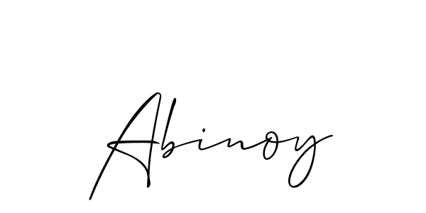 Make a beautiful signature design for name Abinoy. Use this online signature maker to create a handwritten signature for free. Abinoy signature style 2 images and pictures png