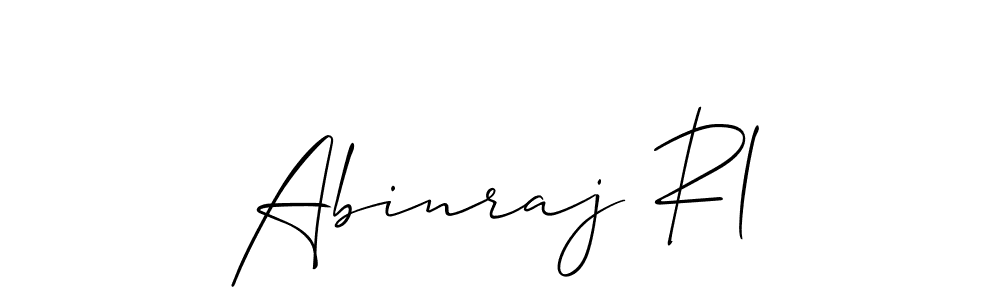 Abinraj Rl stylish signature style. Best Handwritten Sign (Allison_Script) for my name. Handwritten Signature Collection Ideas for my name Abinraj Rl. Abinraj Rl signature style 2 images and pictures png