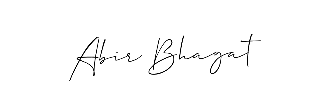 Best and Professional Signature Style for Abir Bhagat. Allison_Script Best Signature Style Collection. Abir Bhagat signature style 2 images and pictures png