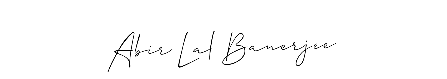 Also we have Abir Lal Banerjee name is the best signature style. Create professional handwritten signature collection using Allison_Script autograph style. Abir Lal Banerjee signature style 2 images and pictures png