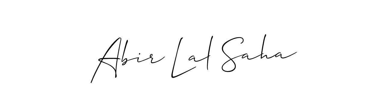 Allison_Script is a professional signature style that is perfect for those who want to add a touch of class to their signature. It is also a great choice for those who want to make their signature more unique. Get Abir Lal Saha name to fancy signature for free. Abir Lal Saha signature style 2 images and pictures png