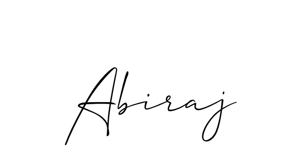 How to make Abiraj name signature. Use Allison_Script style for creating short signs online. This is the latest handwritten sign. Abiraj signature style 2 images and pictures png