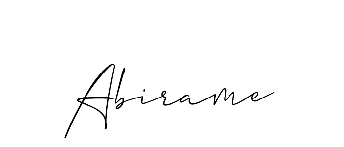 Best and Professional Signature Style for Abirame. Allison_Script Best Signature Style Collection. Abirame signature style 2 images and pictures png