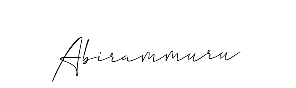 Once you've used our free online signature maker to create your best signature Allison_Script style, it's time to enjoy all of the benefits that Abirammuru name signing documents. Abirammuru signature style 2 images and pictures png