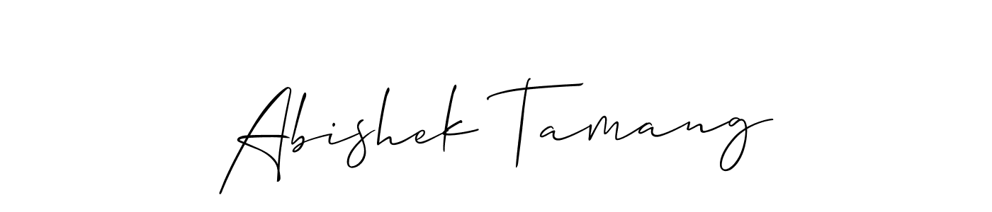 Here are the top 10 professional signature styles for the name Abishek Tamang. These are the best autograph styles you can use for your name. Abishek Tamang signature style 2 images and pictures png
