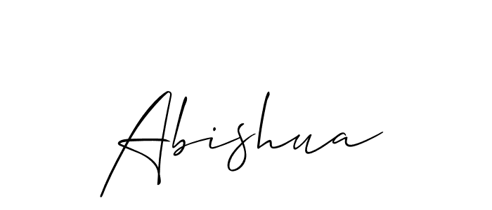 Best and Professional Signature Style for Abishua. Allison_Script Best Signature Style Collection. Abishua signature style 2 images and pictures png