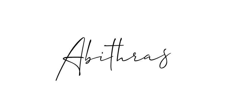 It looks lik you need a new signature style for name Abithras. Design unique handwritten (Allison_Script) signature with our free signature maker in just a few clicks. Abithras signature style 2 images and pictures png