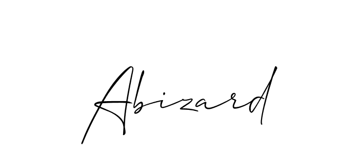 Abizard stylish signature style. Best Handwritten Sign (Allison_Script) for my name. Handwritten Signature Collection Ideas for my name Abizard. Abizard signature style 2 images and pictures png