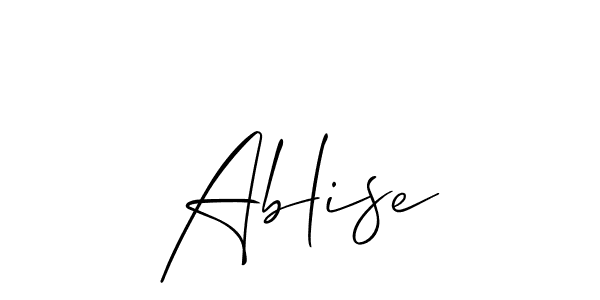 if you are searching for the best signature style for your name Ablise. so please give up your signature search. here we have designed multiple signature styles  using Allison_Script. Ablise signature style 2 images and pictures png