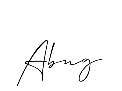 Similarly Allison_Script is the best handwritten signature design. Signature creator online .You can use it as an online autograph creator for name Abng. Abng signature style 2 images and pictures png