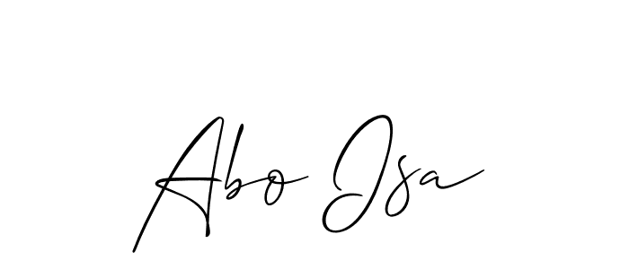 Make a short Abo Isa signature style. Manage your documents anywhere anytime using Allison_Script. Create and add eSignatures, submit forms, share and send files easily. Abo Isa signature style 2 images and pictures png