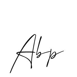 Similarly Allison_Script is the best handwritten signature design. Signature creator online .You can use it as an online autograph creator for name Abp. Abp signature style 2 images and pictures png