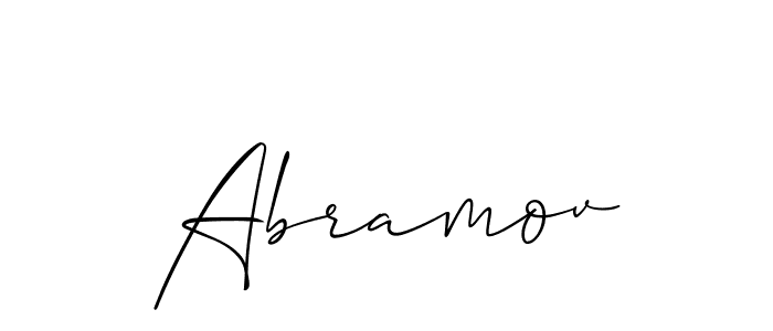 You can use this online signature creator to create a handwritten signature for the name Abramov. This is the best online autograph maker. Abramov signature style 2 images and pictures png