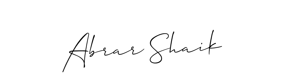 This is the best signature style for the Abrar Shaik name. Also you like these signature font (Allison_Script). Mix name signature. Abrar Shaik signature style 2 images and pictures png