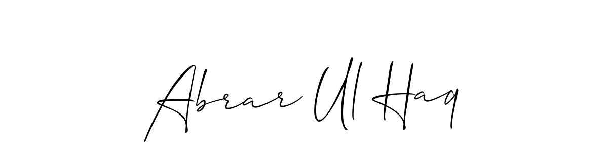 You should practise on your own different ways (Allison_Script) to write your name (Abrar Ul Haq) in signature. don't let someone else do it for you. Abrar Ul Haq signature style 2 images and pictures png